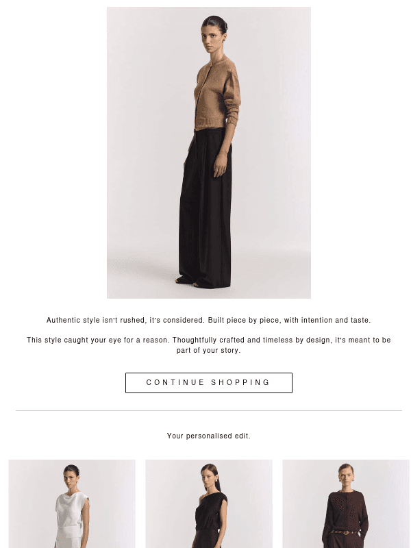 Newsletter preview: Revisit Your Selection