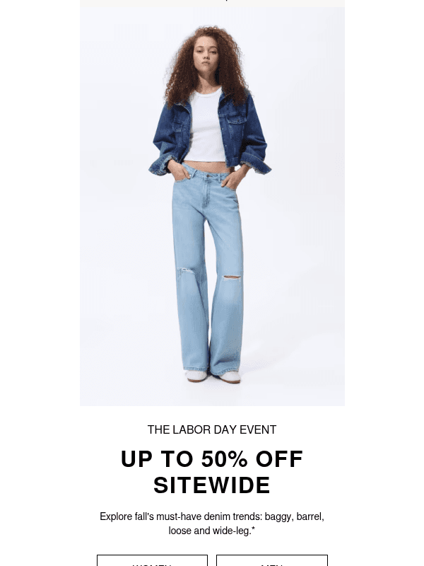 Newsletter preview: Denim for the whole fam from $12.99