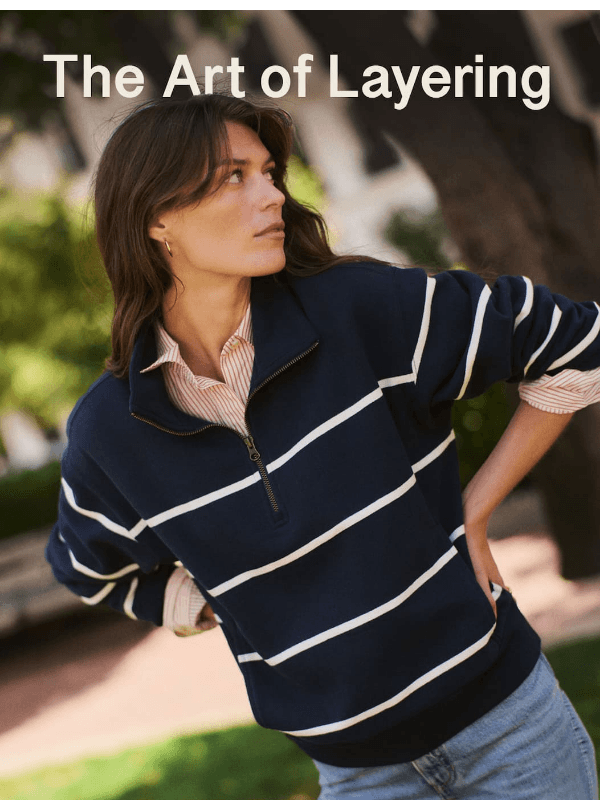 Newsletter preview: The Art of Fall Layering