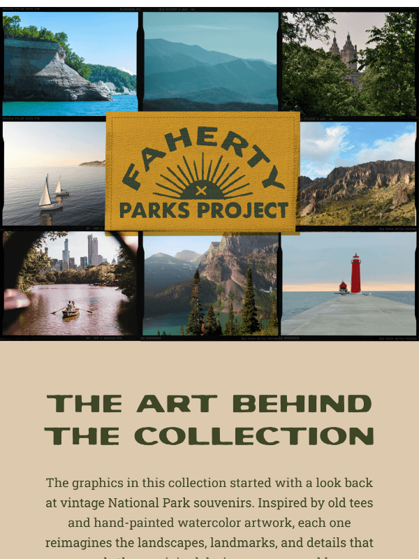 Newsletter preview: Inside The Parks Project Collection