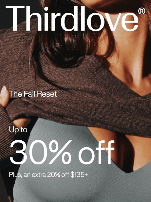 Newsletter preview: Better bras, bigger savings at our Labor Day sale.