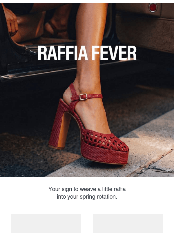 Newsletter preview: Spring’s Favourite Texture