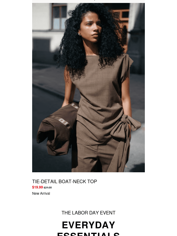 Newsletter preview: Up to 50% off everyday essentials