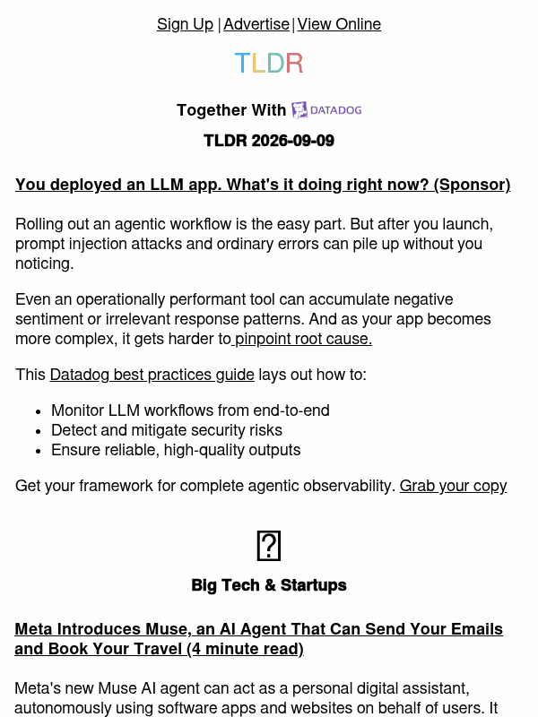 Newsletter preview: OpenAI's math 🧮, Meta Muse 🤖, CPU shortage ⚡