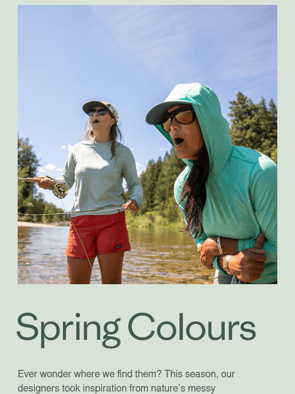Newsletter preview: The new colours of spring