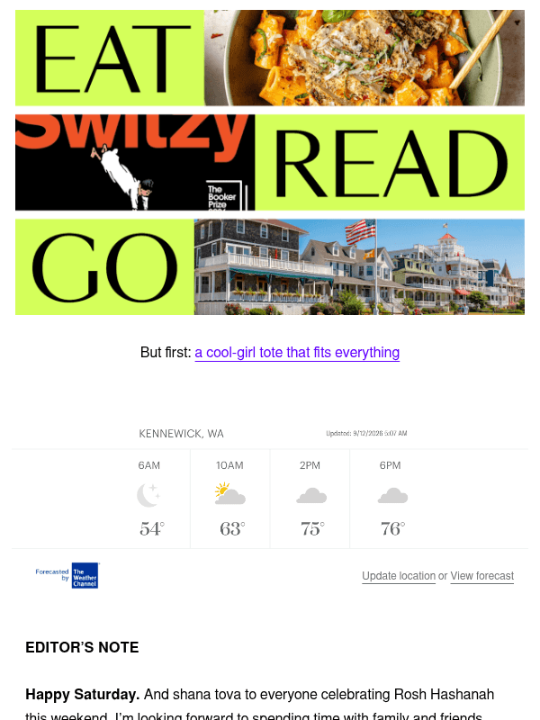 Newsletter preview: Fam, Can't You Come to Us For Once? ✈️