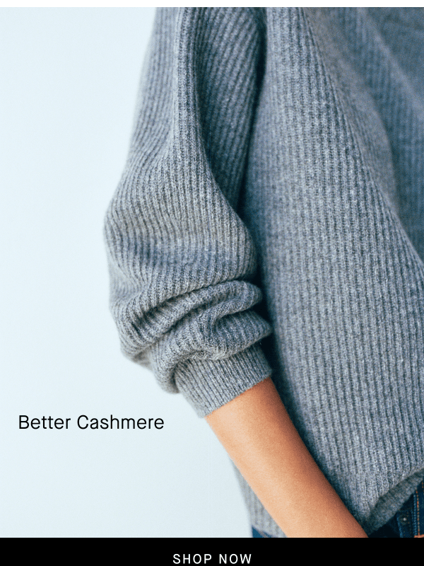 Newsletter preview: Here for the Cashmere