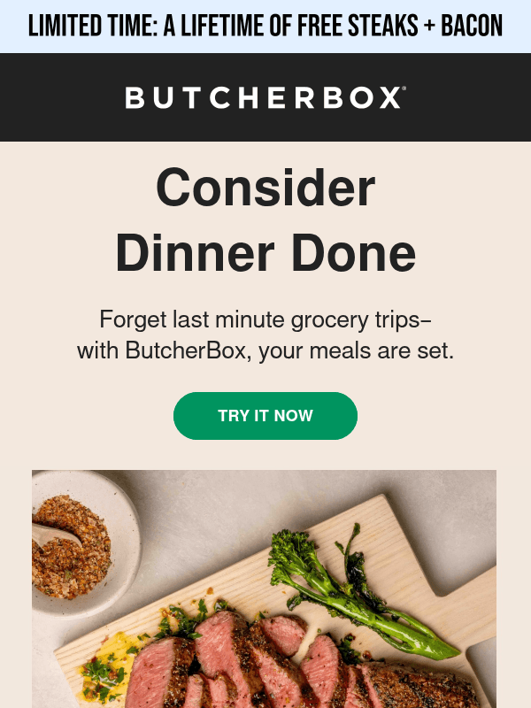 Newsletter preview: Meal Prep Made (Seriously) Easy