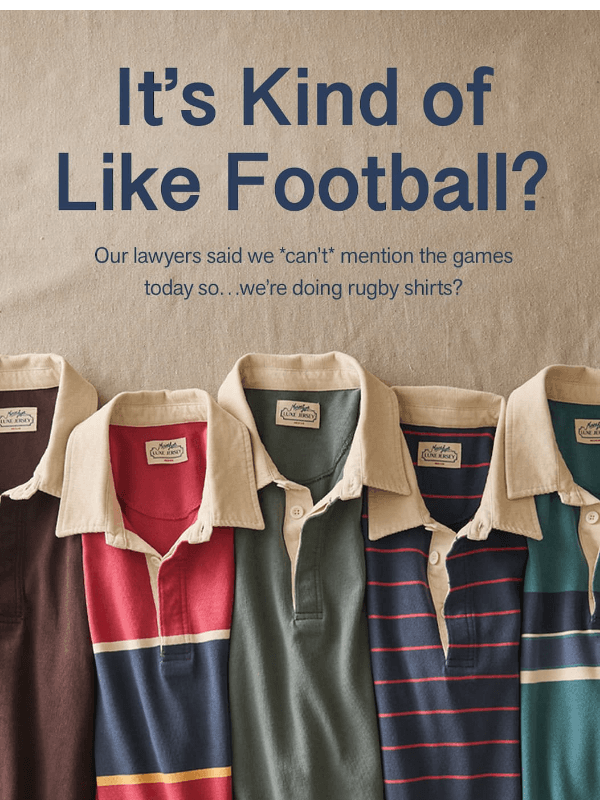 Newsletter preview: ARE YOU READY FOR SOME RUGBY?