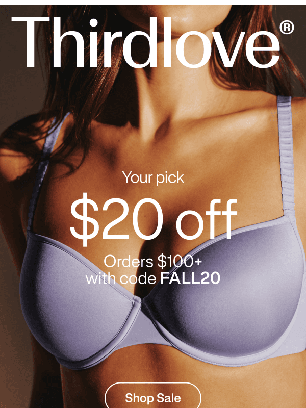 Newsletter preview: Goodbye, $20 off $100+