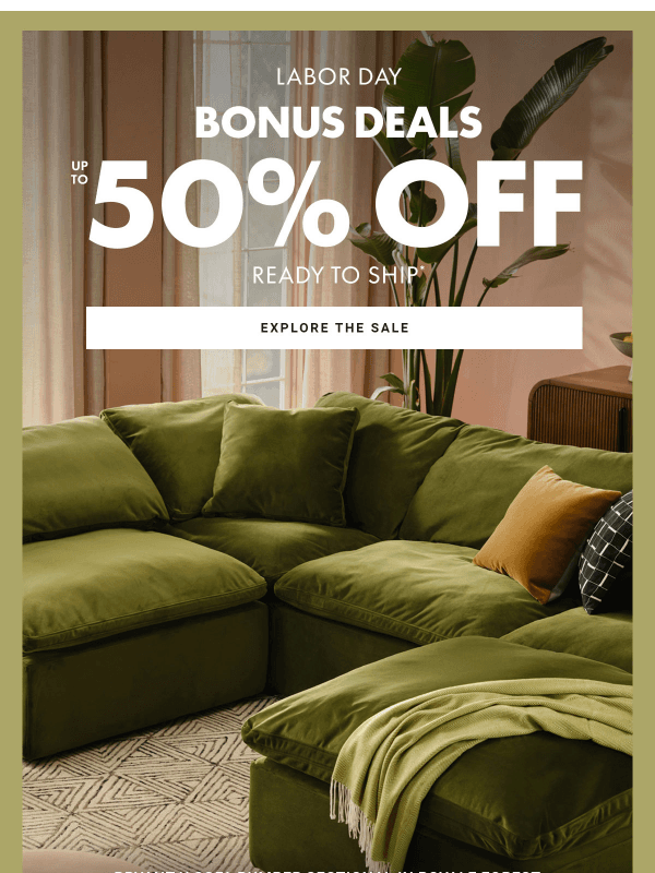 Newsletter preview: ⏳ Time is running out on up to 50% off