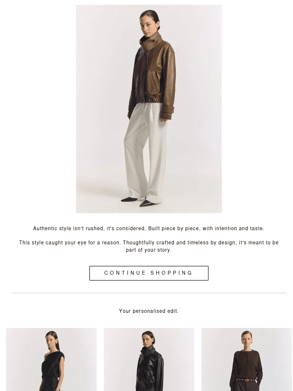 Newsletter preview: Revisit Your Selection