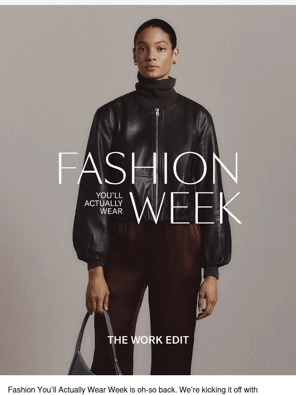 Newsletter preview: Fall clothes that’ll make getting dressed for the office easier