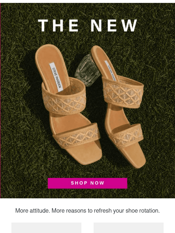 Newsletter preview: THE SPRING DROP 02