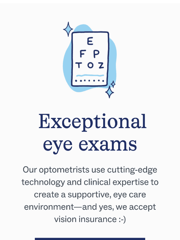 Newsletter preview: Your new optometrist