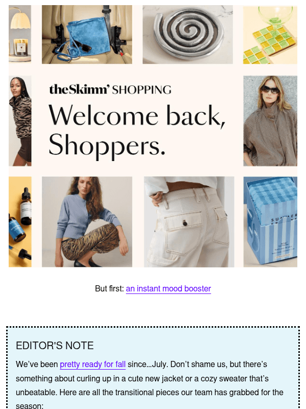 Newsletter preview: Under-$65 picks from The RealReal and an Anthropologie shopping hack