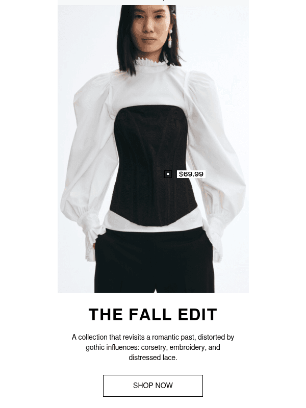 Newsletter preview: New: The Fall Edit