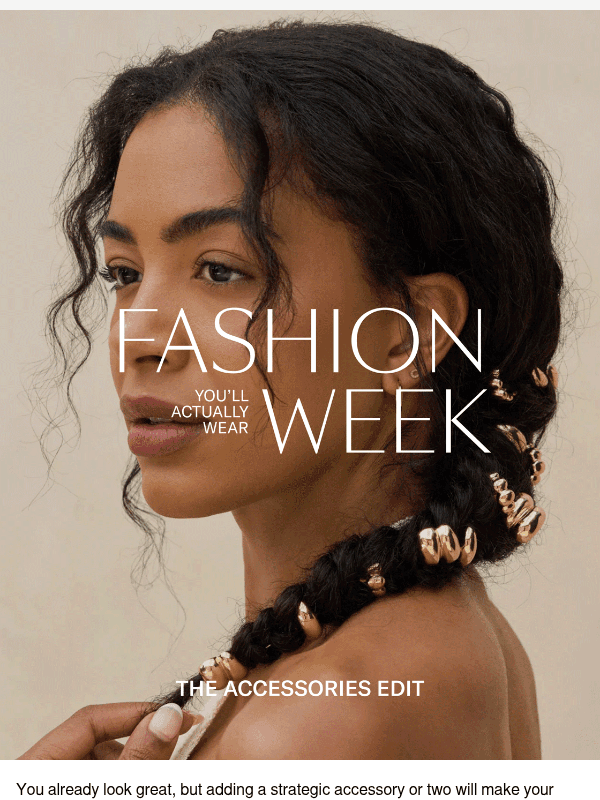 Newsletter preview: Accessories that make an outfit an *Outfit*