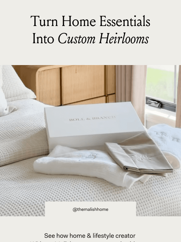 Newsletter preview: Customize your bed like Whitney Malish