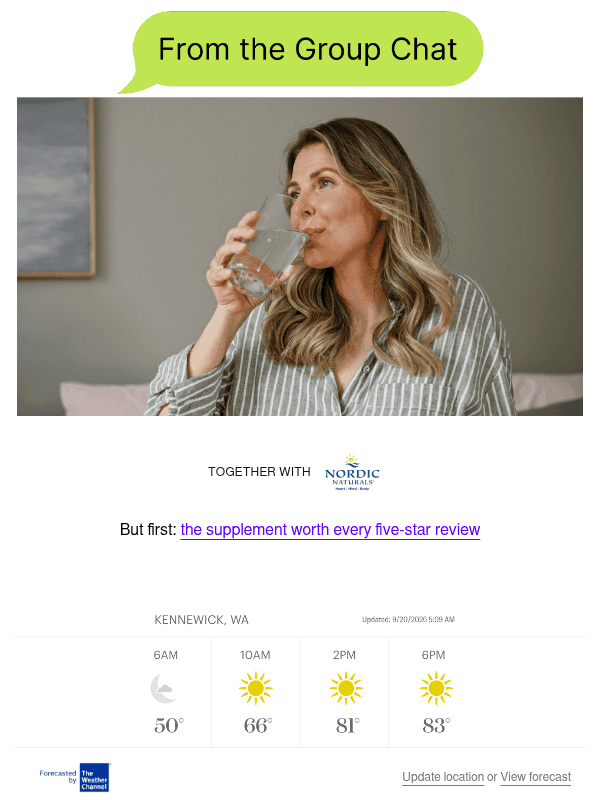Newsletter preview: Burgundy, You’ve Been Replaced 👀