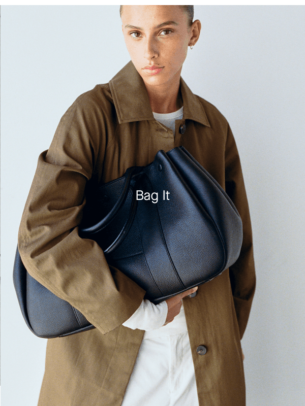 Newsletter preview: Introducing the Leather Boxy Tote