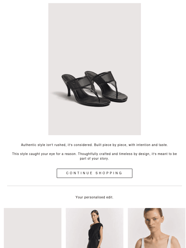 Newsletter preview: Revisit Your Selection