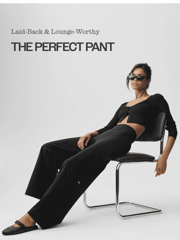 Newsletter preview: New: The Airbrush Wide Leg Pant