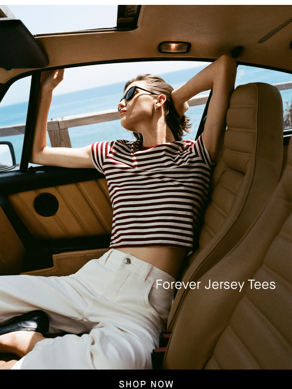 Newsletter preview: Meet the Forever Jersey Tees