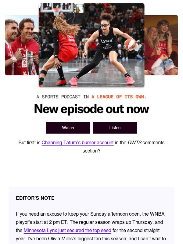 Newsletter preview: How Travis feels about Taylor’s viral video