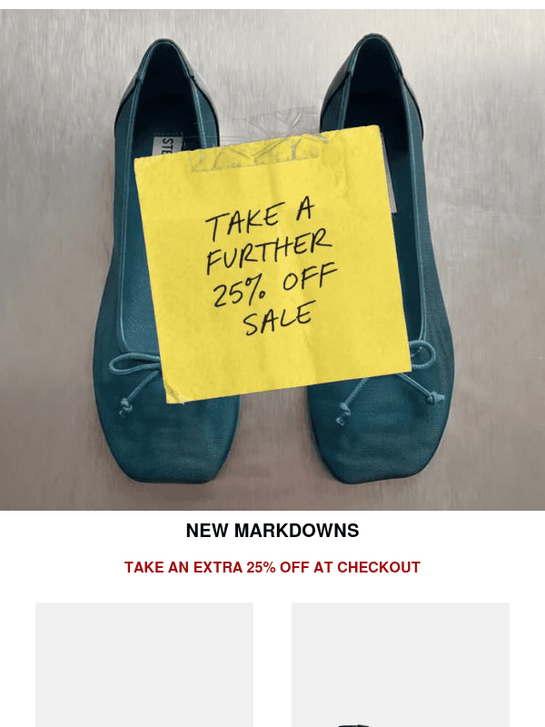 Newsletter preview: Sale On Now.