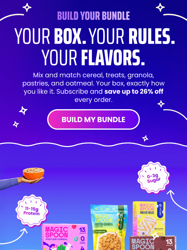 Newsletter preview: Mix and match everything you love into one box 🛒