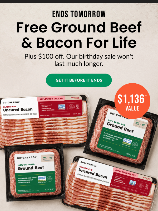 Newsletter preview: Birthday Sale Ending Soon! 😲