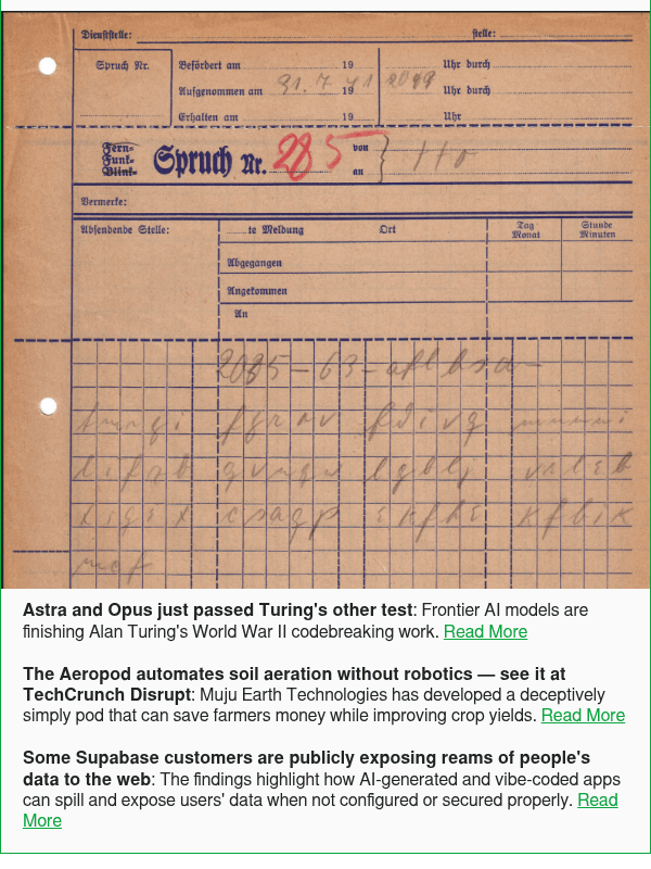 Newsletter preview: Astra and Opus just passed Turing's other test