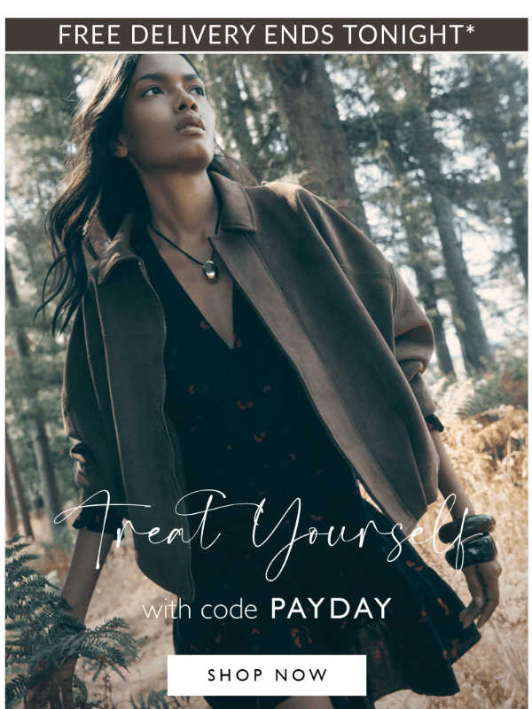 Newsletter preview: Last Chance - Free UK Delivery Ends Tonight