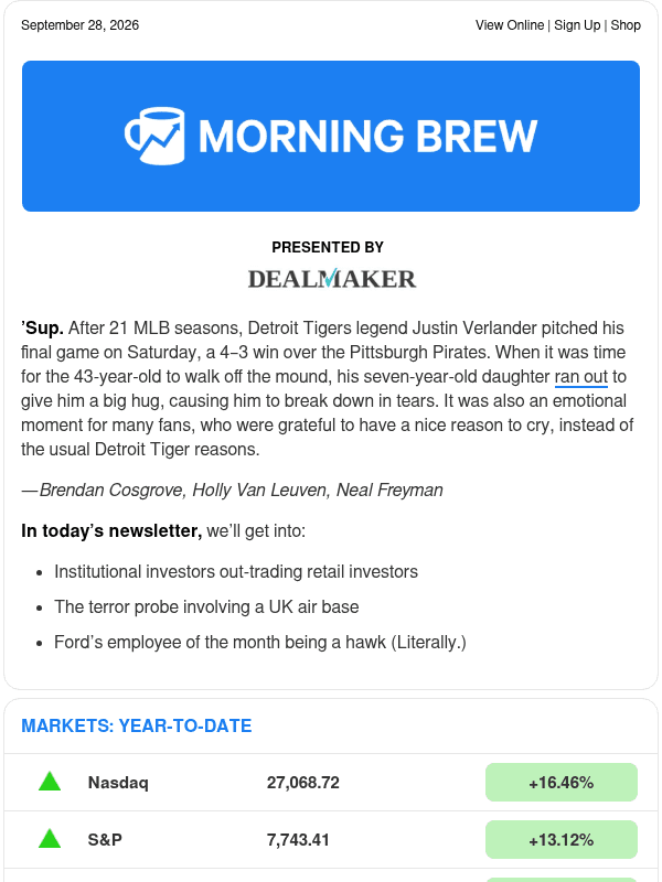 Newsletter preview: ☕ Whisper-singing