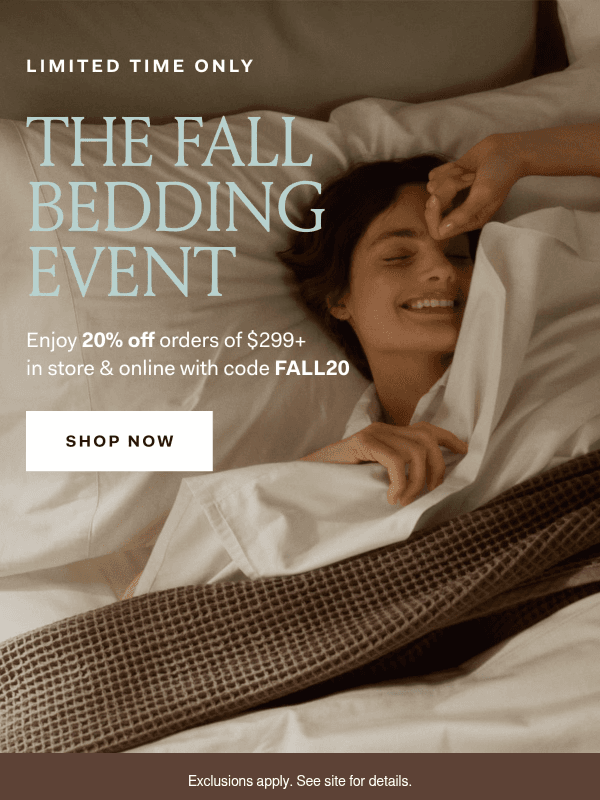 Newsletter preview: Starts now: 20% off + a free $169 gift
