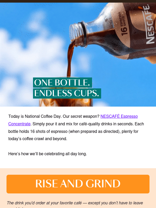 Newsletter preview: Our National Coffee Day Game Plan, Hour by Hour ☕