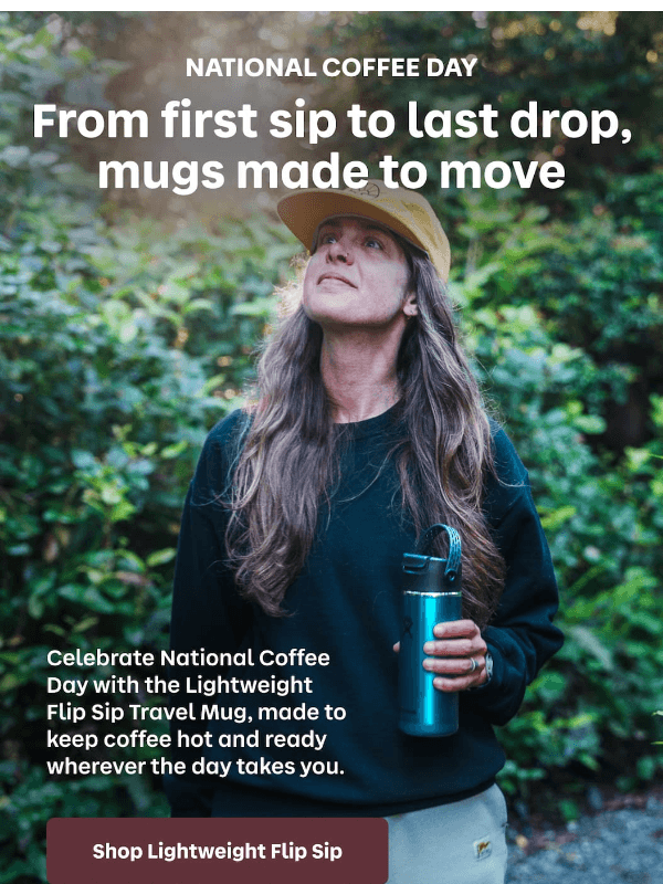 Newsletter preview: National Coffee Day calls for a good cup