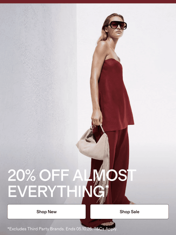 Newsletter preview: Enjoy 20% Off Almost Everything