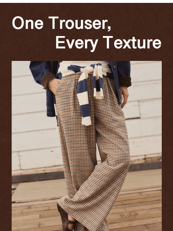 Newsletter preview: Easy A? The Allison Trouser.