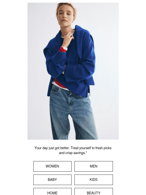 Newsletter preview: 25% off flash sale starts now