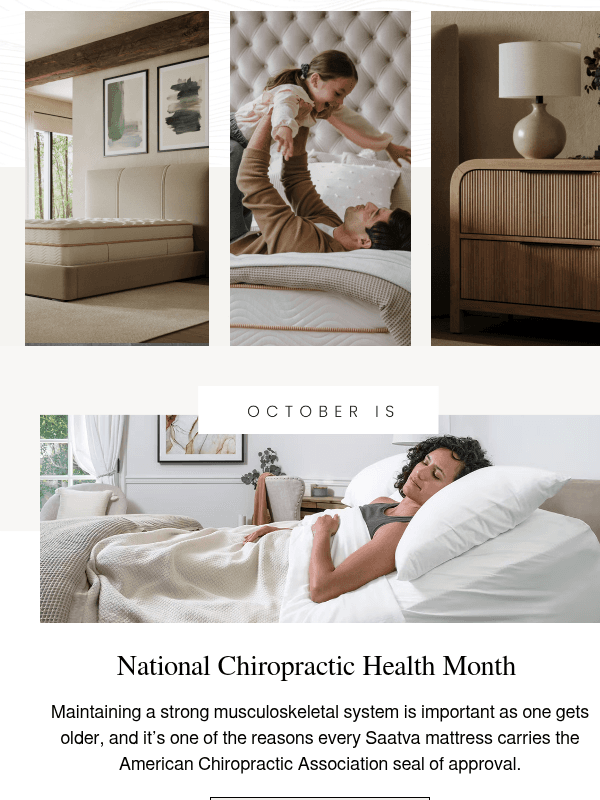 Newsletter preview: EXCLUSIVE: Enjoy 15% Off Your Luxury Mattress