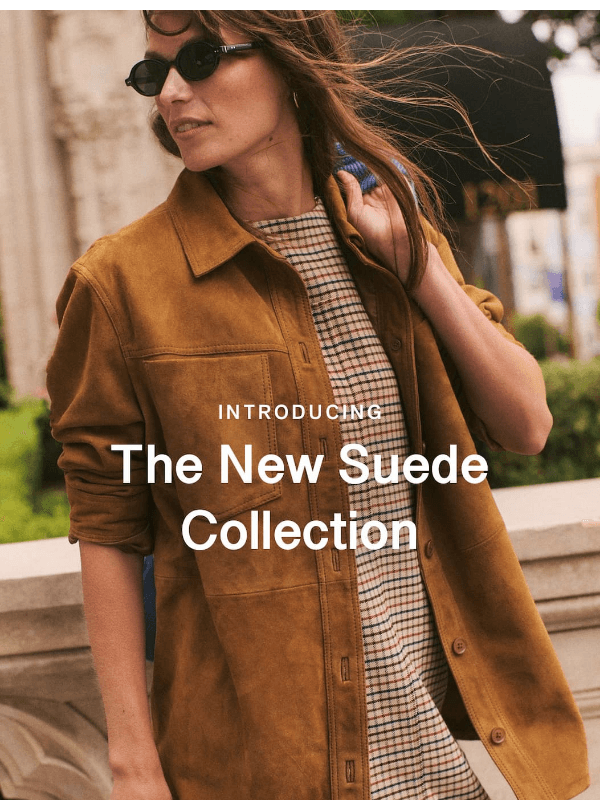 Newsletter preview: Brand New. Genuine Suede.