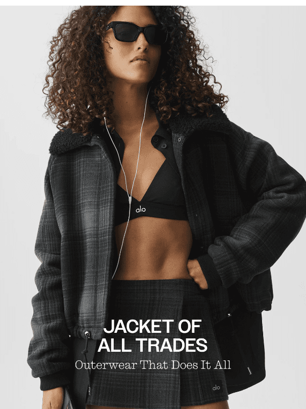 Newsletter preview: Just Add a Jacket