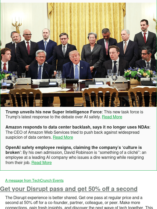 Newsletter preview: Trump unveils his new Super Intelligence Force