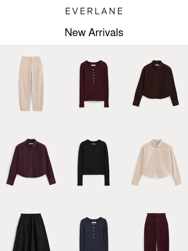 Newsletter preview: October Arrivals