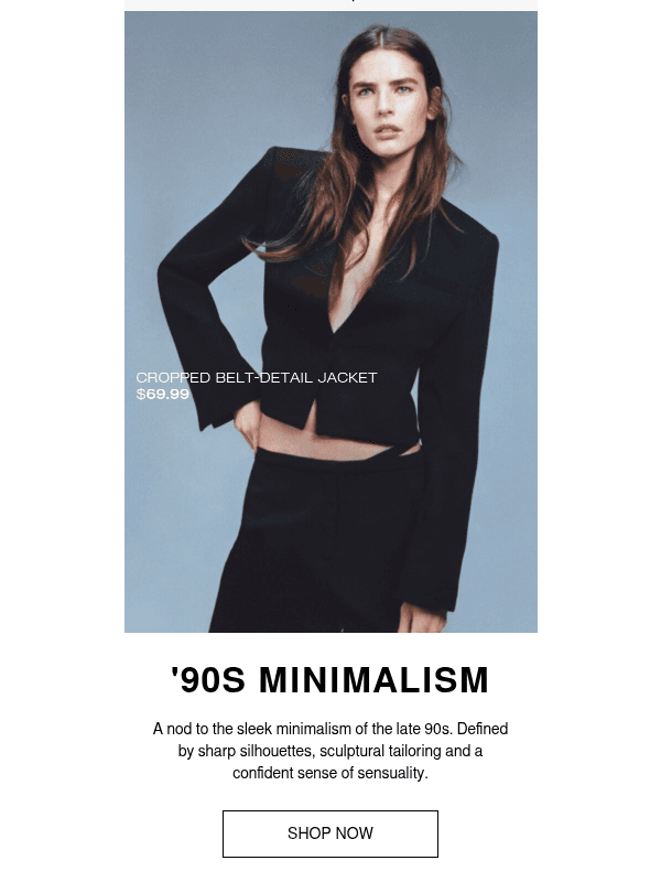 Newsletter preview: In focus: '90s-inspired dressing