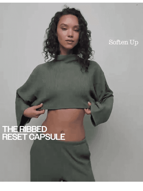 Newsletter preview: New Capsule: Ribbed Reset