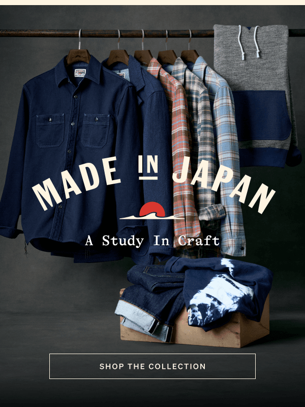 Newsletter preview: Inside Our Made In Japan Collection