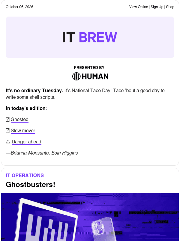 Newsletter preview: ☕ The ghost of assets past